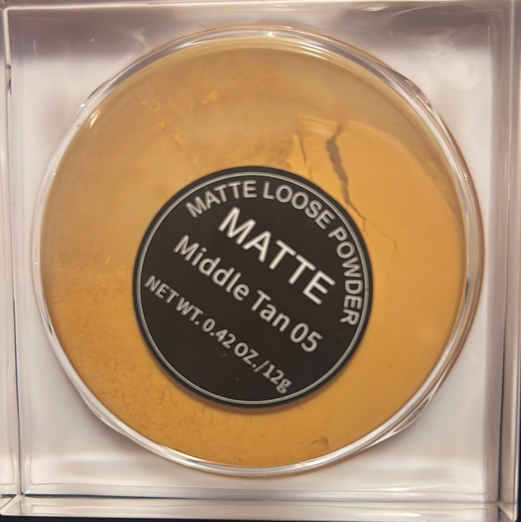 #5 Middle Tan Matte Loose Powder