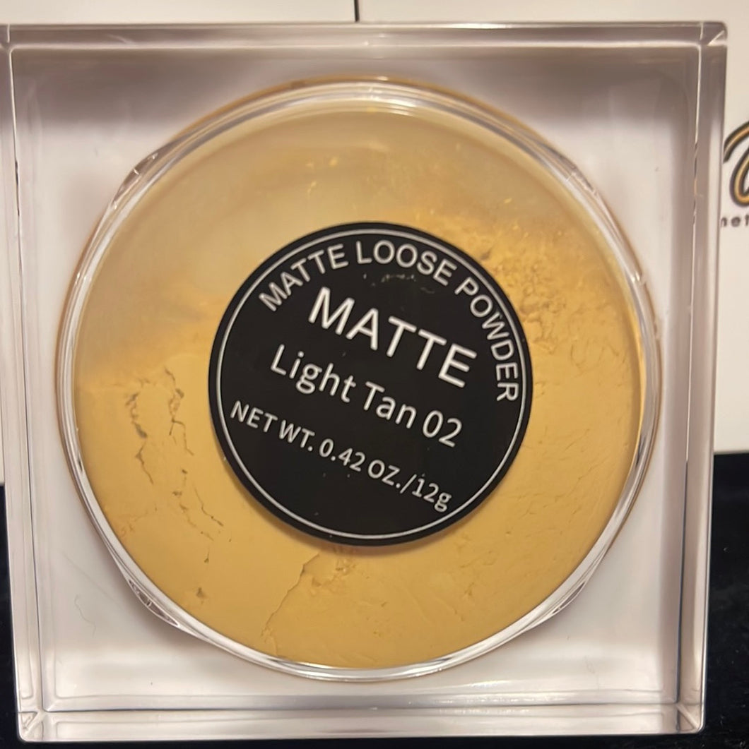 #2 Light Tan Matte Loose Powder