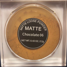 Load image into Gallery viewer, #6 Chocolate Matte Loose Powder
