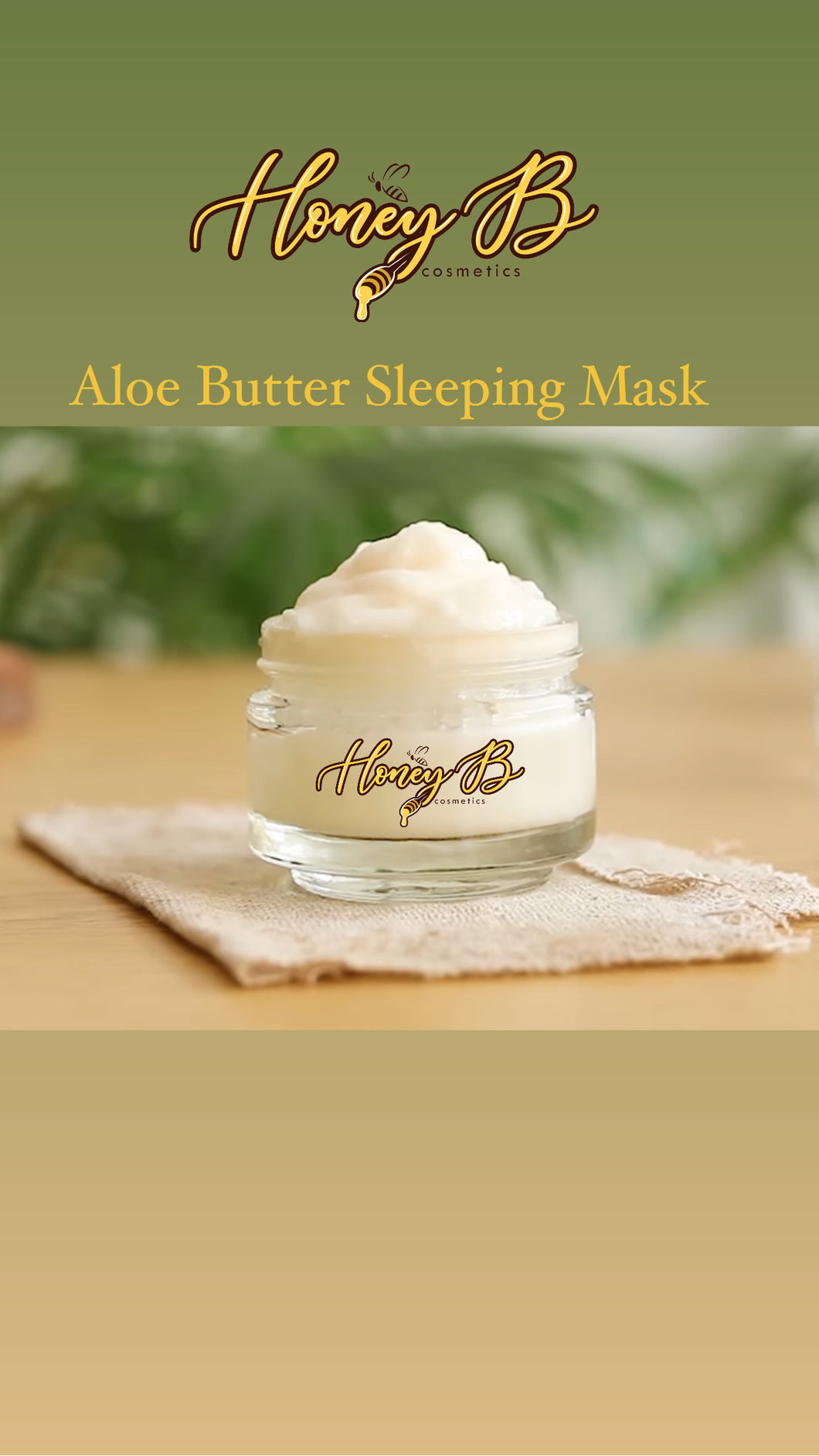 Aloe Butter Sleeping Mask