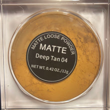 Load image into Gallery viewer, #4 Deep Tan Matte Loose Powder
