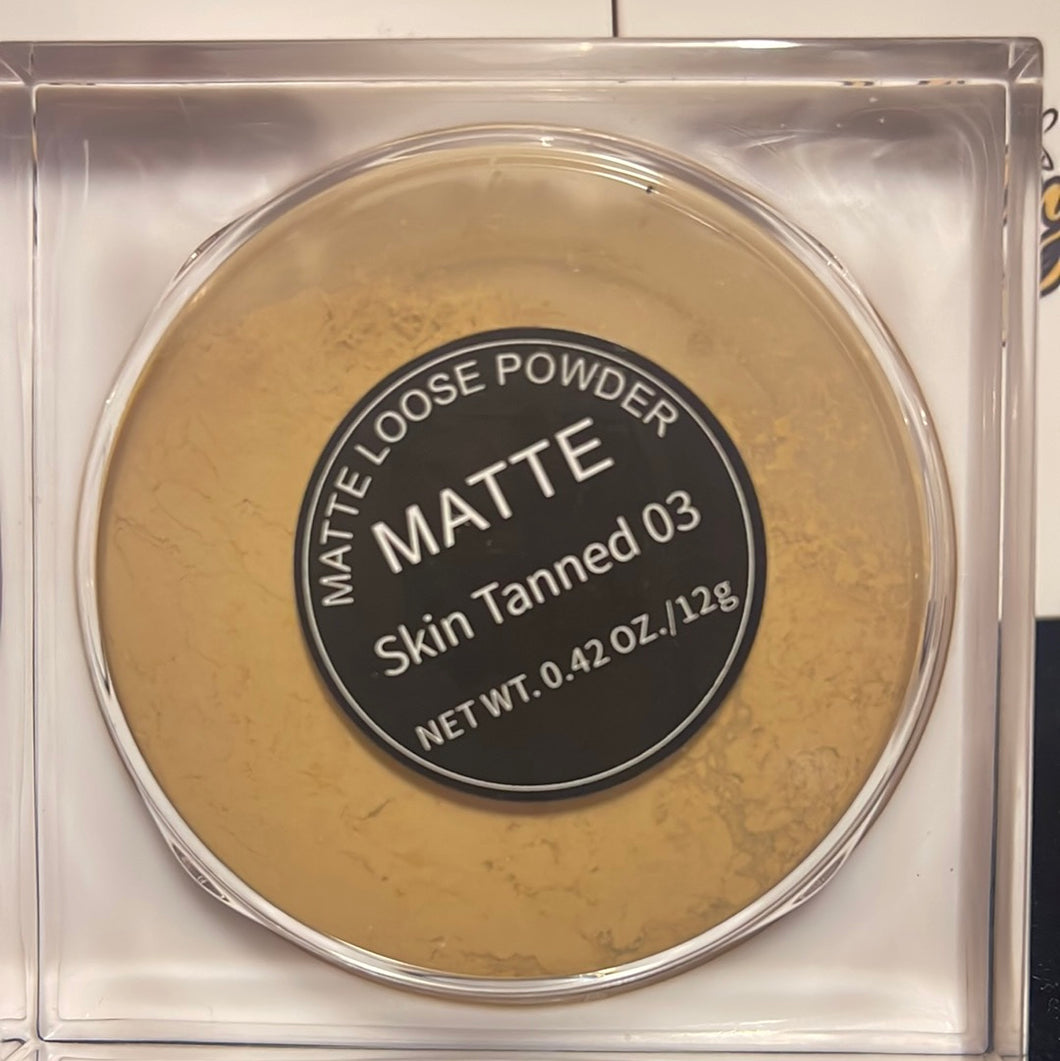 #3 Skin Tanned Matte Loose Powder